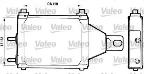 Масляный радиатор VALEO 816751