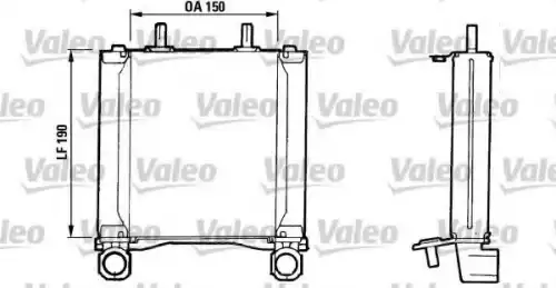 Масляный радиатор VALEO 816752