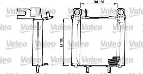 Масляный радиатор VALEO 816760