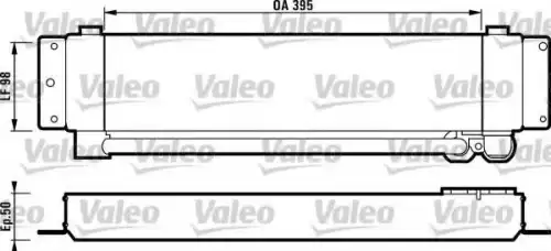 Масляный радиатор VALEO 816963