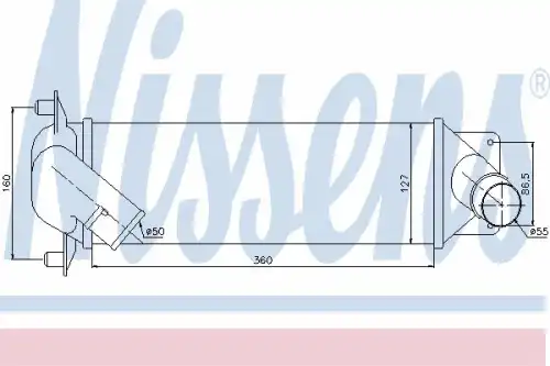 Интеркулер NISSENS 96632
