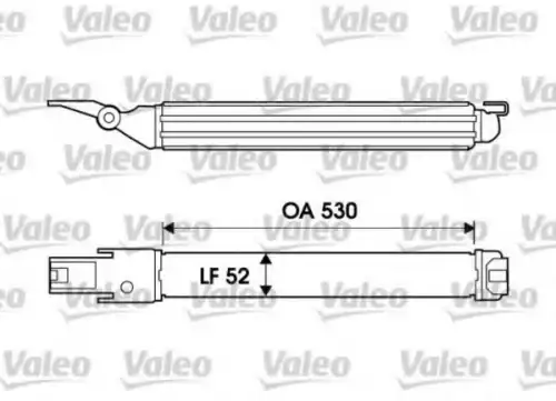 Масляный радиатор VALEO 817953