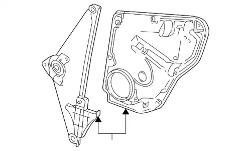 Стеклоподъемник VAG 3B9839462A