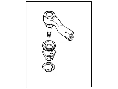 Рулевой наконечник HONDA 53540SB2003