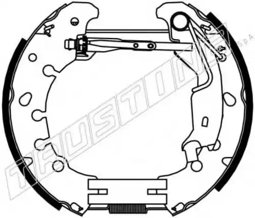шланг тормозной задн. Fiat 6382 TRUSTING
