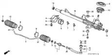Рулевой наконечник HONDA 53560SV4013