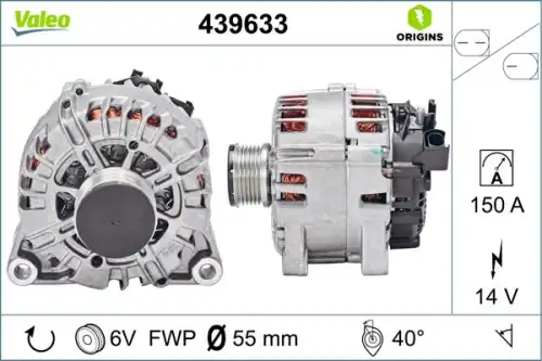 Генератор VALEO 439633