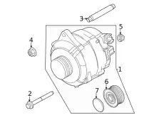 ALTERNATOR ASY CK4Z10346E FORD