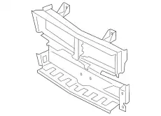 BRACKET - RADIATOR GRILLE JR3Z-8B455-B FORD