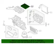 FILTER - ODOUR AND PARTICLES JX6Z-19N619-E FORD