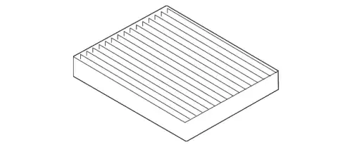 FILTER - ODOUR AND PARTICLES JX6Z-19N619-E FORD