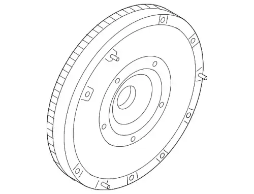 FLYWHEEL ASY AV6Z6477J FORD