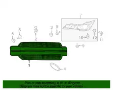 Решетка радиатора FORD JL3Z8200JYPTM