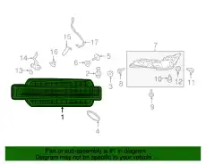 Решетка радиатора FORD JL3Z8200PZPTM