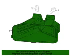 LAMP ASY - FOG - FRONT LL3Z15201A FORD