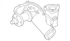 PUMP ASY - WATER F81Z8501A FORD