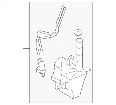 RESERVOIR - WINDSHIELD WASHER BL8Z17618B FORD