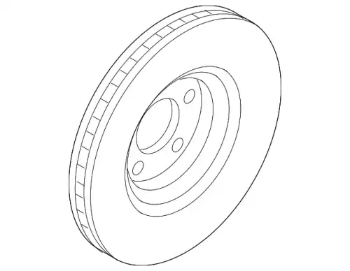 Тормозной диск FORD M2GZ-1125-A
