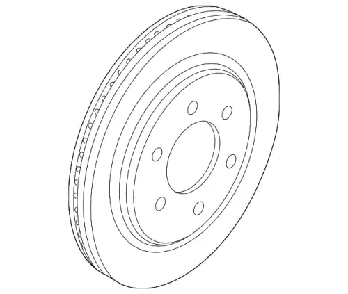 ROTOR ASY - BRAKE FL3Z2C026D FORD