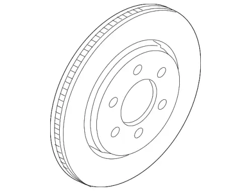 Тормозной диск FORD ML1Z-1125-D