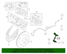 Датчик ABS FORD MB3Z2C190B