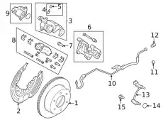 Датчик ABS FORD MB3Z2C190B