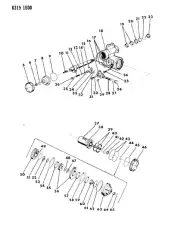 SEAL STEERING GEAR 389 3559 DODGE