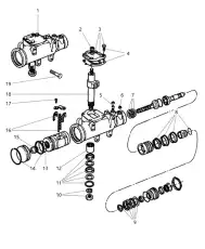 BALL STEERING GEAR 382 2799 DODGE
