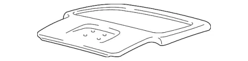 Дверь пятая Expl 01- 4L2Z-7840010-BA FORD