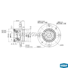 Ступица KRAUF WBK5942DU