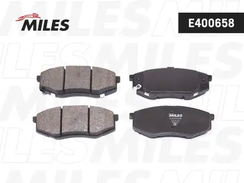 Тормозные колодки дисковые передняя ось MILES E400658