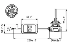 ЛАМПА LED 1987301555 BOSCH