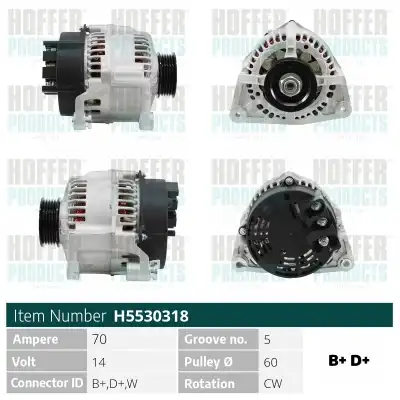 Генератор HOFFER H5530318