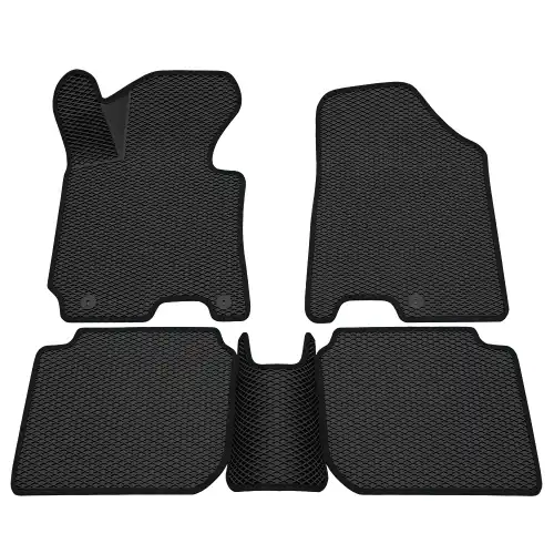 Коврики в салон REZKON 9221010201 Kia Cerato 2013-2018 4 шт., черный