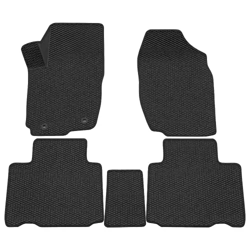 Коврики в салон REZKON 9234035201 Toyota Rav 4 2013-2019 5 шт., черный