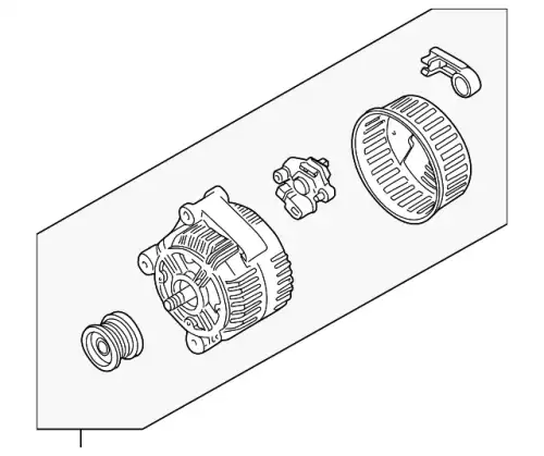 Генератор VOLVO 36050264