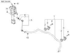 Тяга стабилизатора HYUNDAI / KIA 548301F000