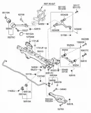 Рычаг подвески HYUNDAI / KIA 552203K700