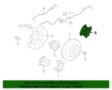BRAKE PAD KIT 32373177 VOLVO