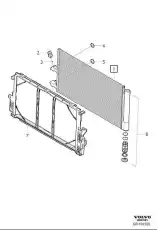 CONDENSER 32339859 VOLVO