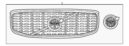 GRILLE 32368143 VOLVO