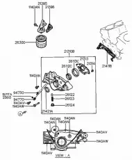 датчик давления масла Hyun 9475021010 HYUNDAI