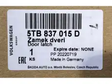Зaмoк двepи 5TB837015D VAG