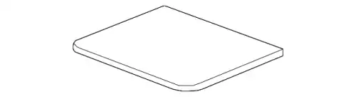 Стекло люка VAG 3CN877055A9B9
