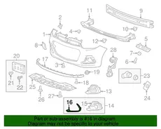 INSERT,FRT FOG LP BZL 95238920 CHEVROLET