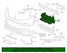 Решетка радиатора HONDA 71300TLAA51