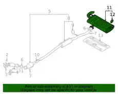 ГЛУШИТЕЛЬ 28710N9340 MOBIS