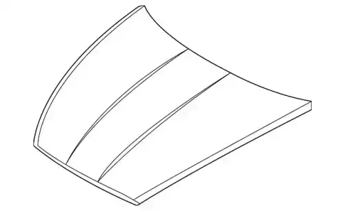 66400L2301 Капот 5 MOBIS