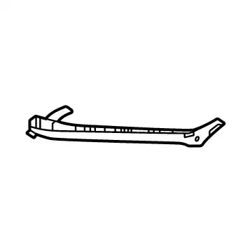 BEAM, L. FR. BUMPER CORNER UPPER 71190TGVA00 HONDA