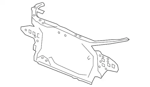BULKHEAD ASSY,FR 71400TXMA00 HONDA